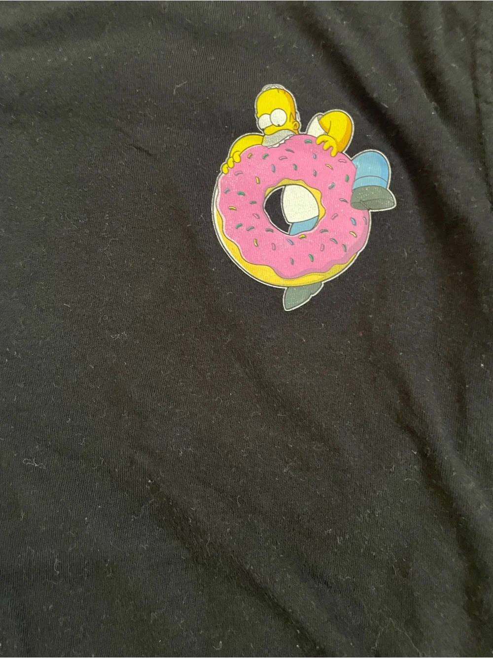 PopSugar x Old Navy Black Kids Simpsons Graphic Tee Size M 8